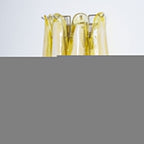 Aurora Wall Light Petal Shaped Glass Vintage Artistic