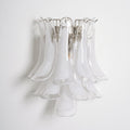 Aurora Wall Light Petal Shaped Glass Vintage Artistic