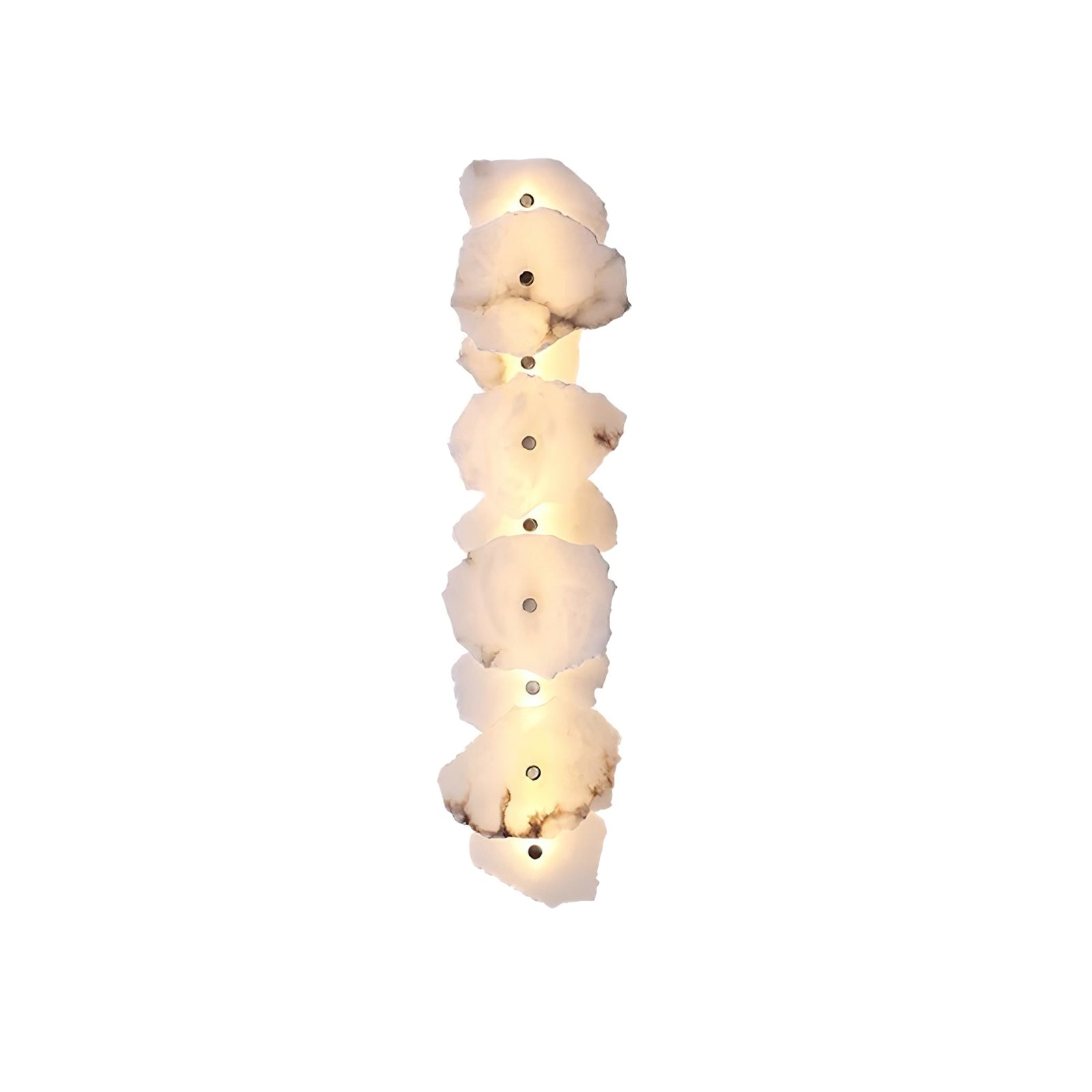 Cevra Alabaster Flower Wall Lamp
