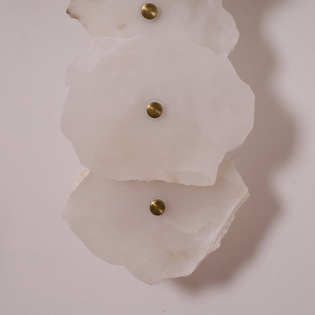 Ritta Alabaster Flower Wall Lamp