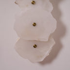 Cevra Alabaster Flower Wall Lamp