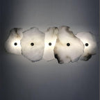 Cevra Alabaster Flower Wall Lamp
