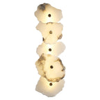 Cevra Alabaster Flower Wall Lamp