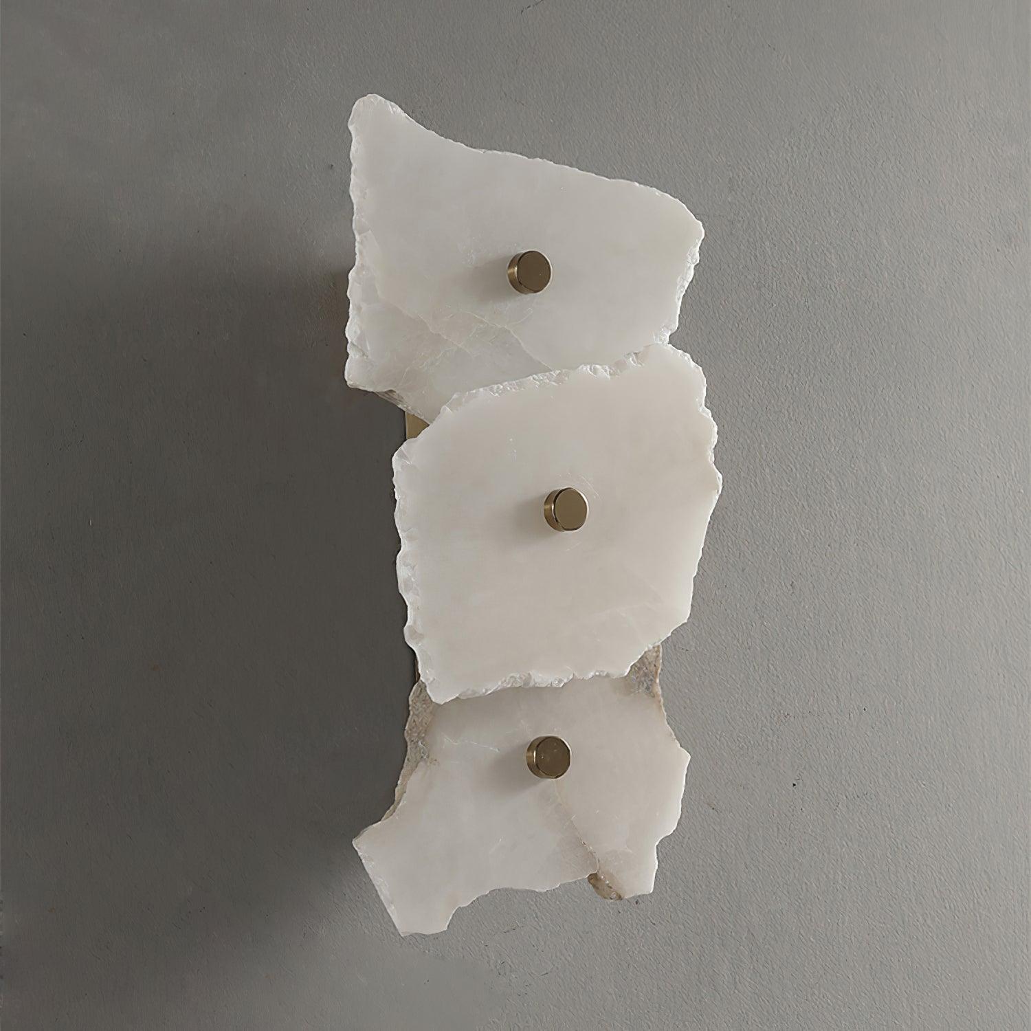 Cevra Alabaster Flower Wall Lamp
