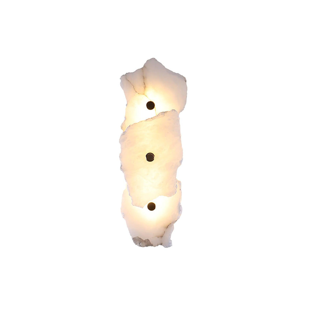 Cevra Alabaster Flower Wall Lamp
