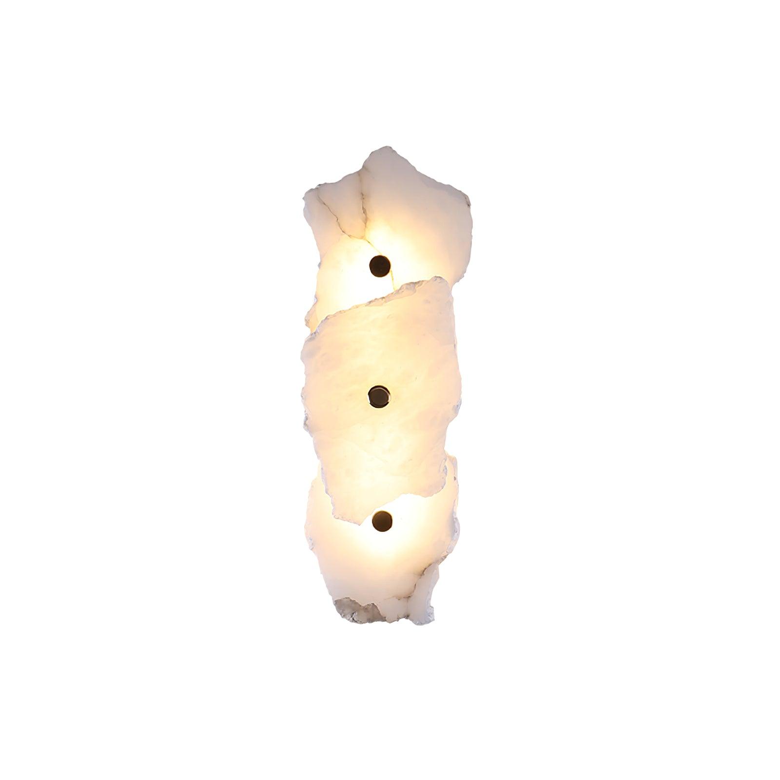 Cevra Alabaster Flower Wall Lamp