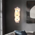 Cevra Alabaster Flower Wall Lamp