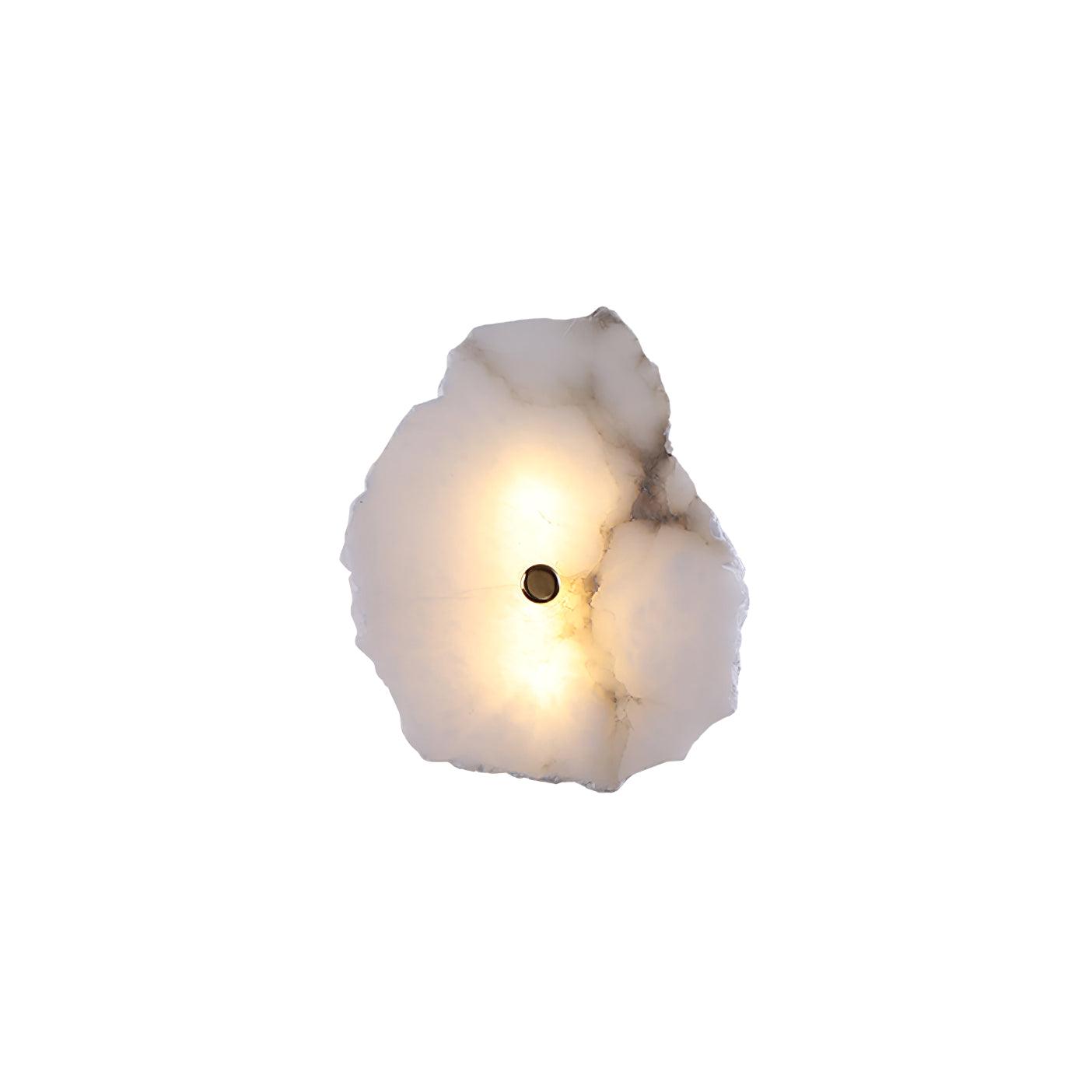 Cevra Alabaster Flower Wall Lamp