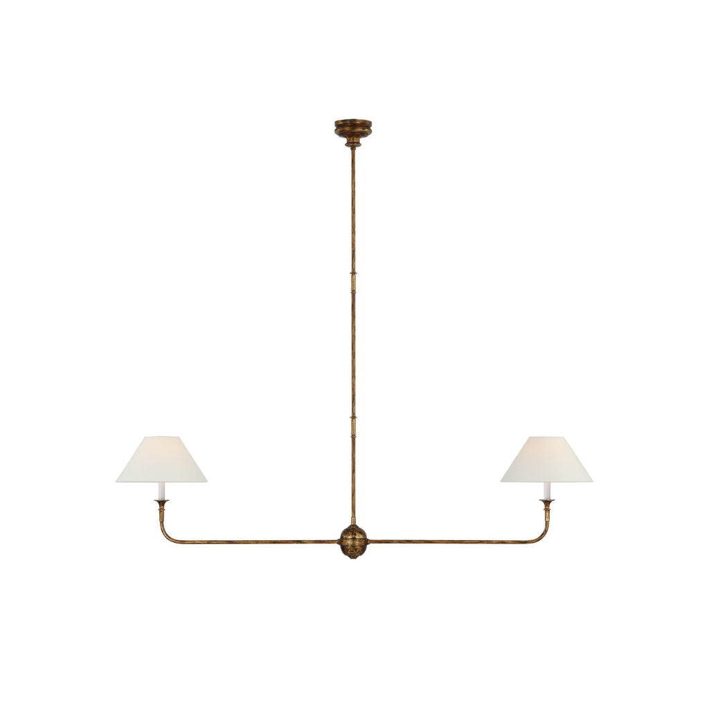 Norli Modern Linear LED Chandelier Metal Living Room Bedroom