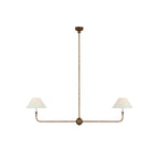 Norli Modern Linear LED Chandelier Metal Living Room Bedroom