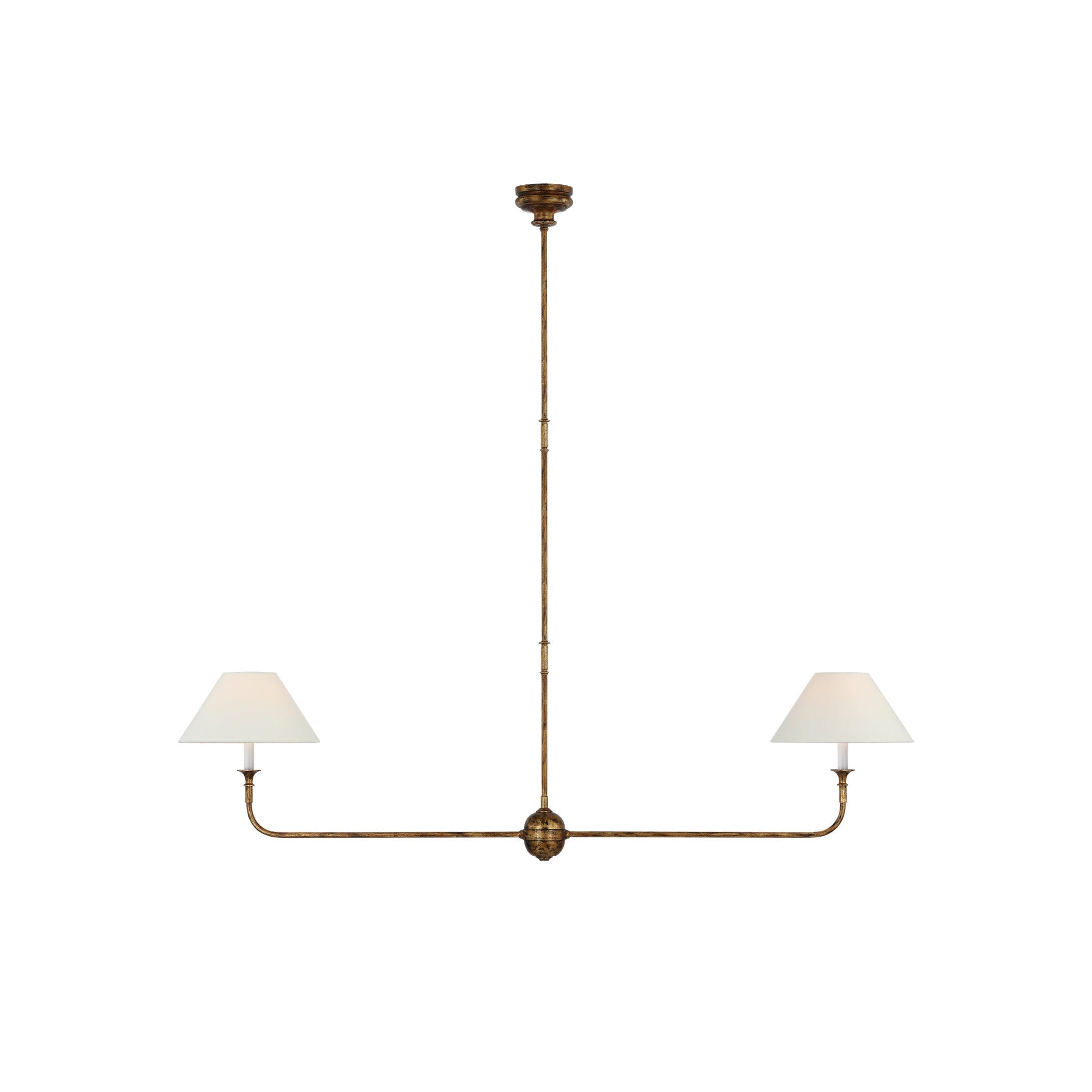Norli Modern Linear LED Chandelier Metal Living Room Bedroom