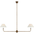 Norli Modern Linear LED Chandelier Metal Living Room Bedroom
