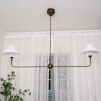 Norli Modern Linear LED Chandelier Metal Living Room Bedroom