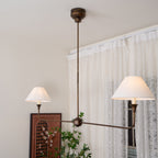 Norli Modern Linear LED Chandelier Metal Living Room Bedroom