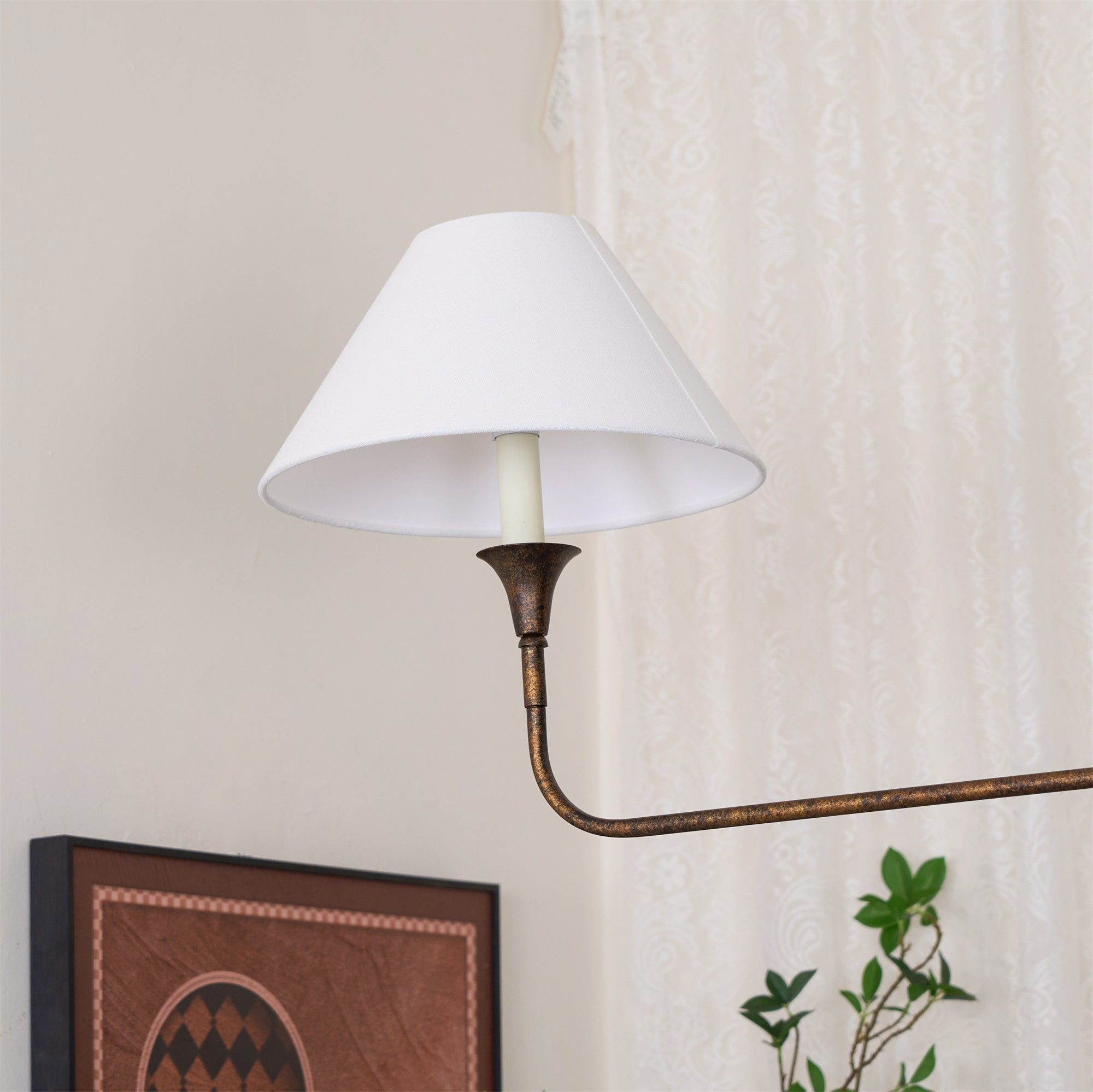Norli Modern Linear LED Chandelier Metal Living Room Bedroom