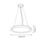 Ritta Piedra Travertine Pendant Light