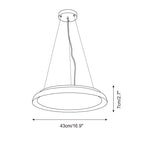 Ritta Piedra Travertine Pendant Light