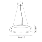 Ritta Piedra Travertine Pendant Light