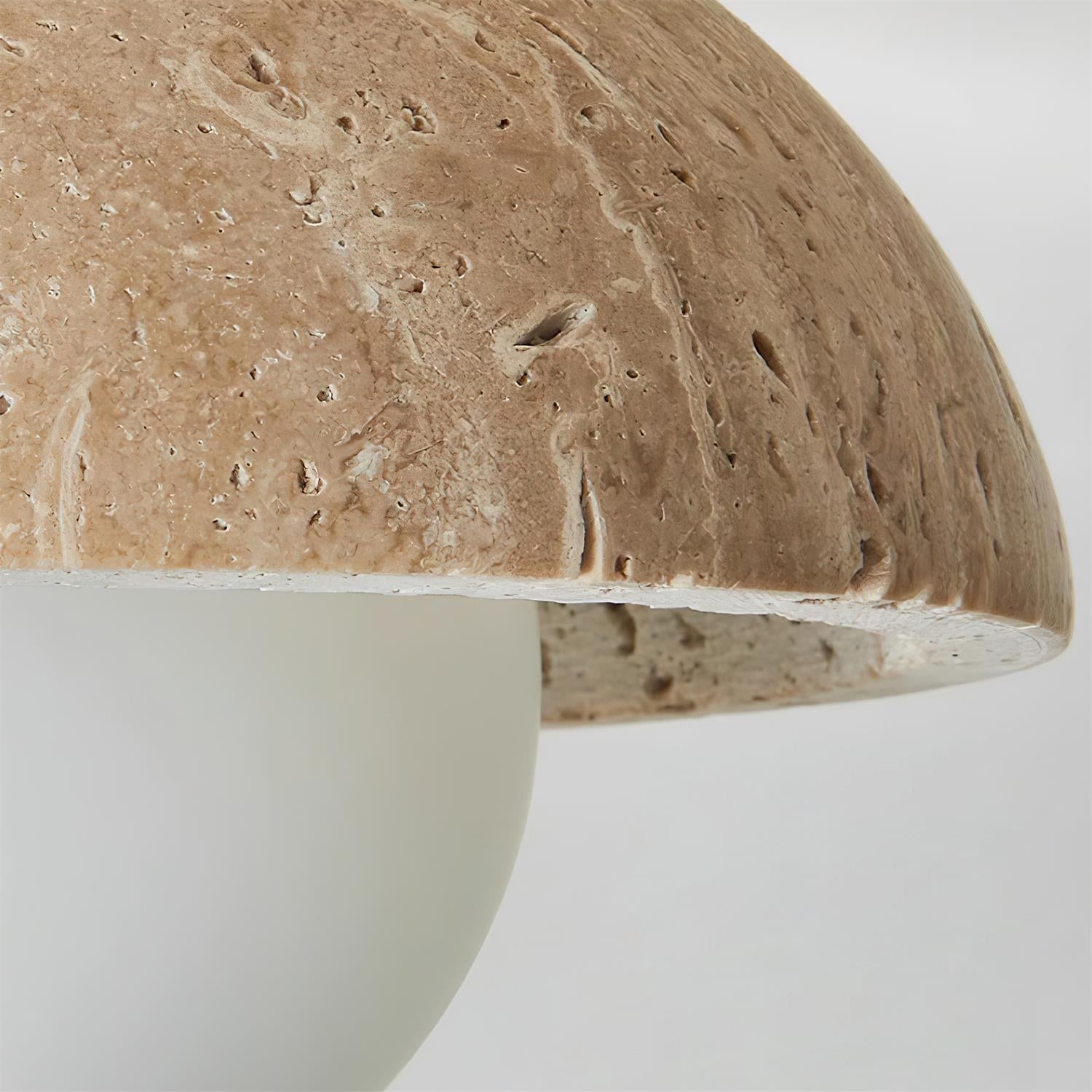 Ritta Minimalist Travertine Ceiling Light