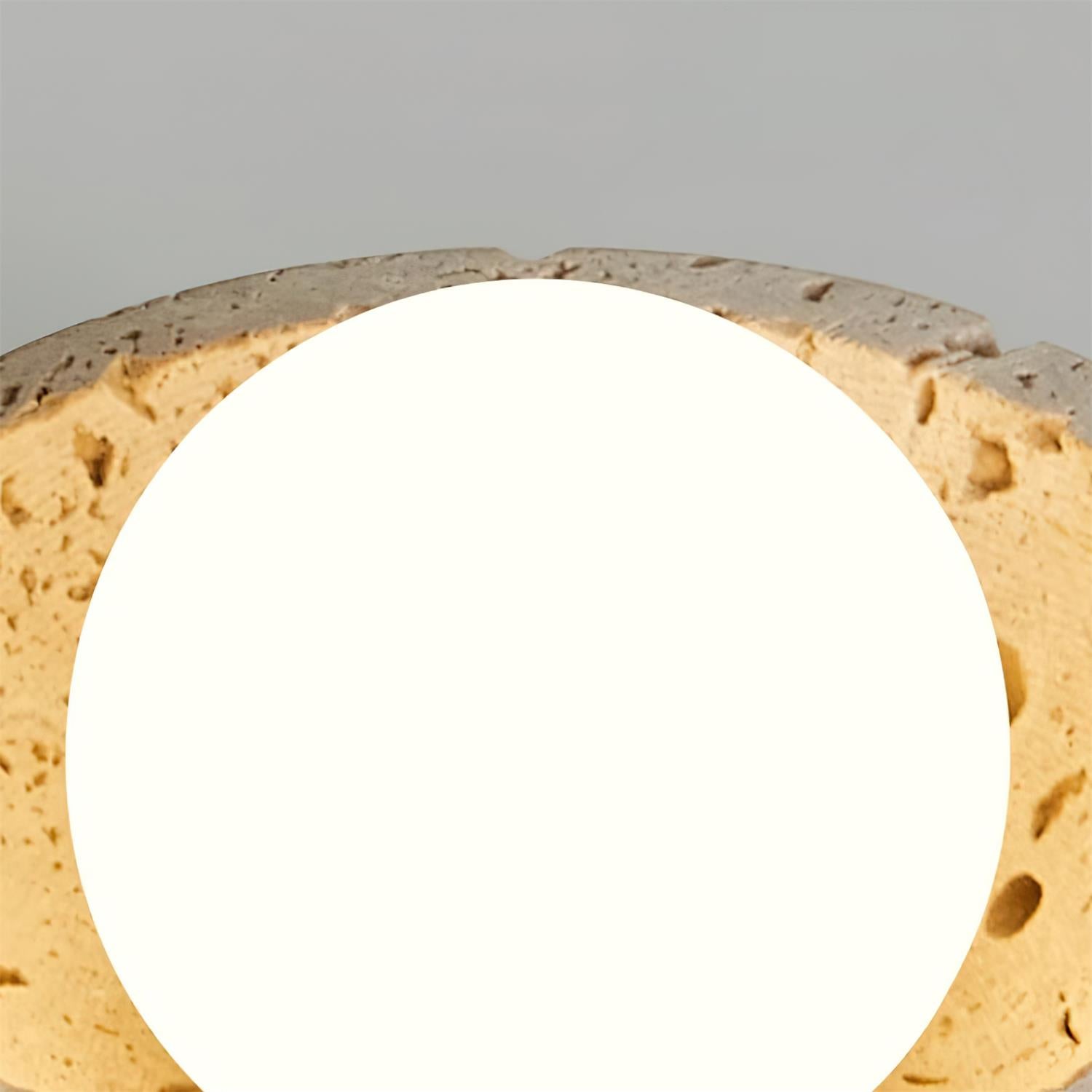 Ritta Minimalist Travertine Ceiling Light