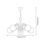 Pivone 8-Light Globe Chandelier