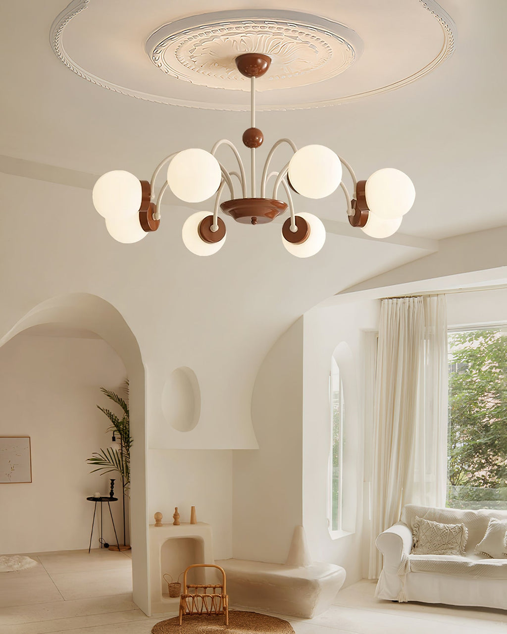 Pivone 8-Light Globe Chandelier