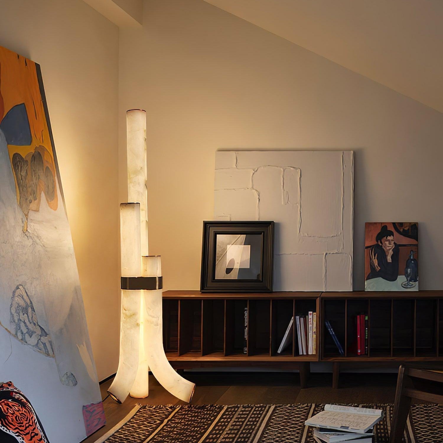 Orion Alabaster Floor Lamp