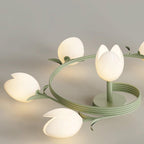Iris 6-Light Tulip Ceiling Light