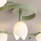 Iris 6-Light Tulip Ceiling Light