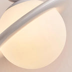 Ceiling Light Playful Planet Shape Soft Glow Whimsical Modern