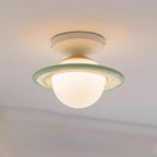 Ceiling Light Playful Planet Shape Soft Glow Whimsical Modern