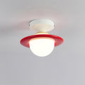 Ceiling Light Playful Planet Shape Soft Glow Whimsical Modern