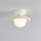 Ceiling Light Playful Planet Shape Soft Glow Whimsical Modern