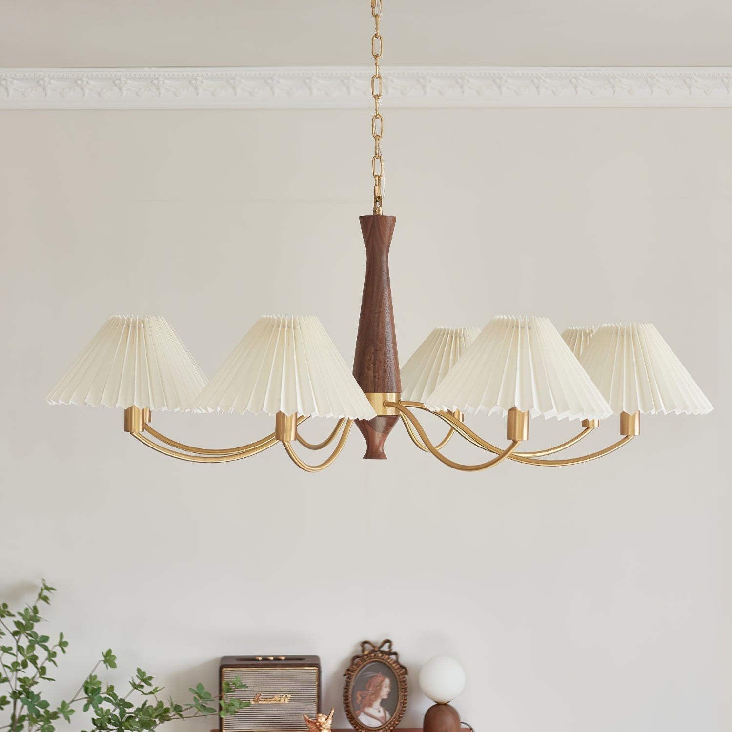 Zarn Pleated Chandelier Fabric
