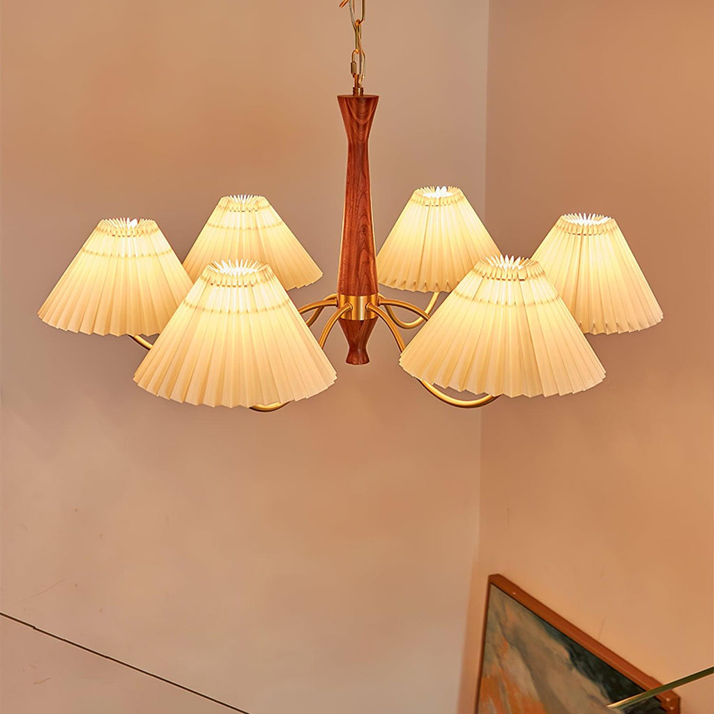 Zarn Pleated Chandelier Fabric