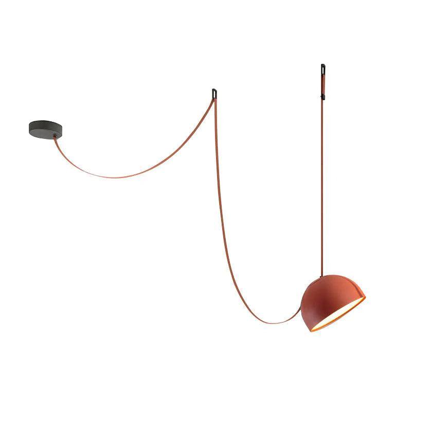 Cog Modern Minimalist Combination Leather Pendant Light