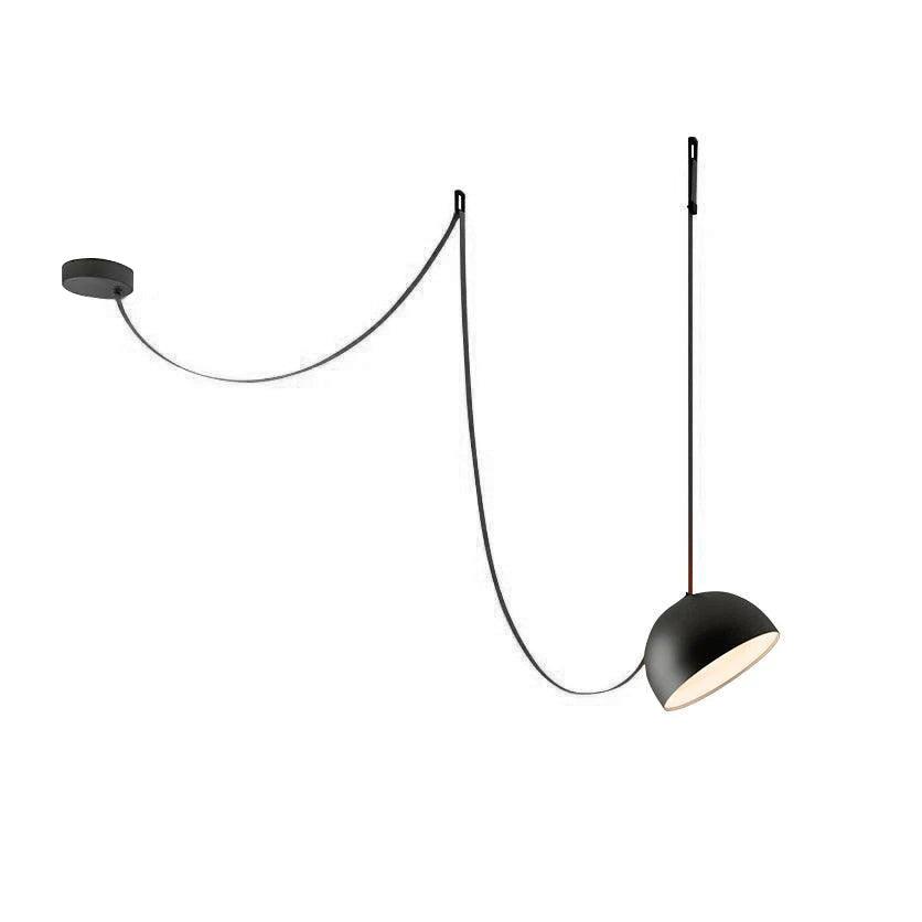 Cog Modern Minimalist Combination Leather Pendant Light
