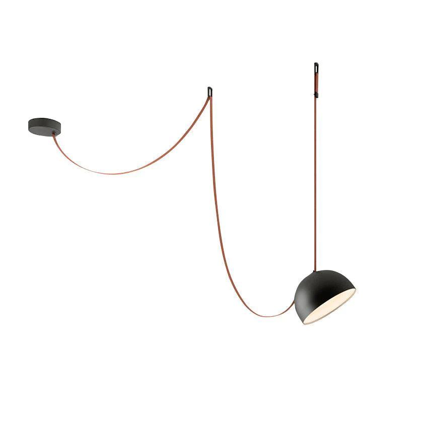Cog Modern Minimalist Combination Leather Pendant Light