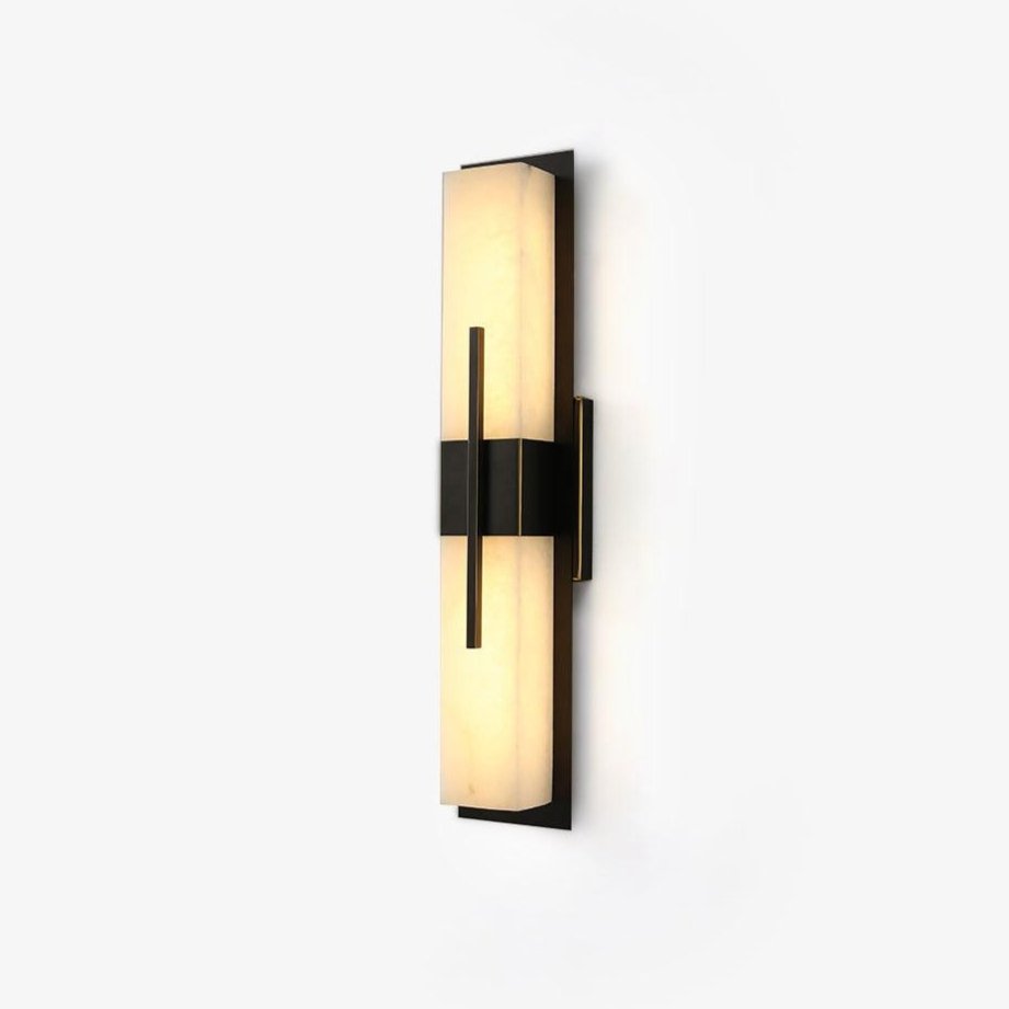 Lylirel Rectangular Alabaster Wall Light