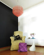 Aurora Chandelier Pink Glass Prisms Geometric