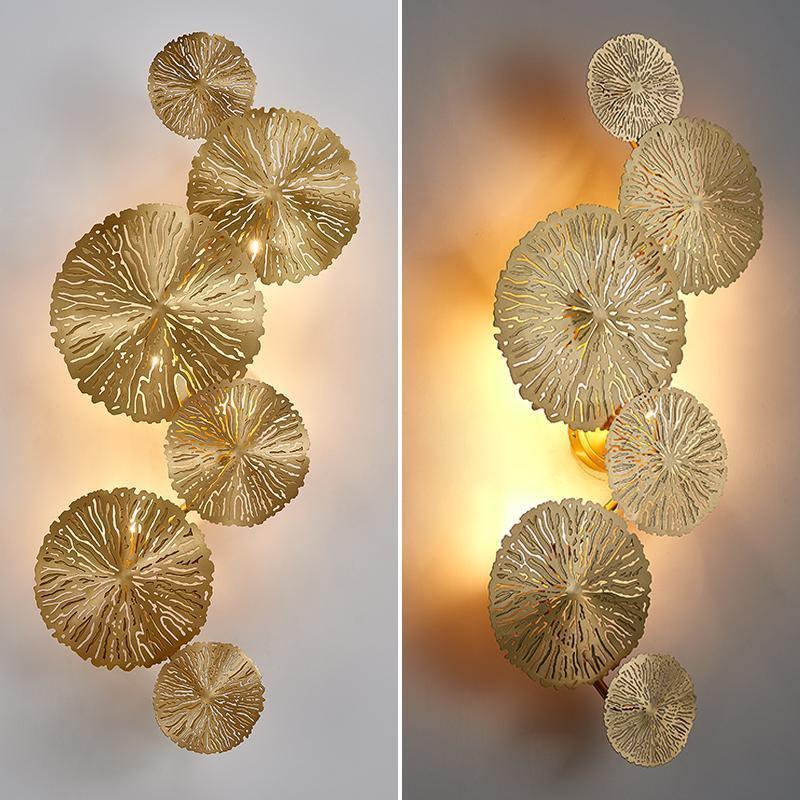 Veya Lotus Leaf Wall Sconce