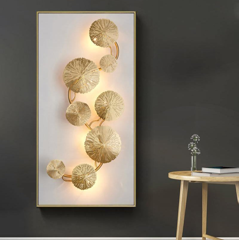 Veya Lotus Leaf Wall Sconce