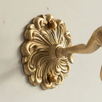 Arque Glass Rose Wall Lamp