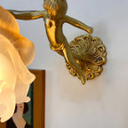 Arque Glass Rose Wall Lamp