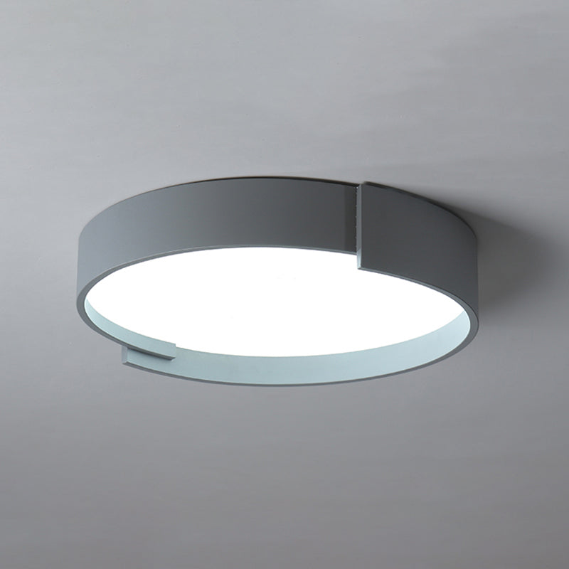 Arisha Modern Round Flush Mount Ceiling Light LED Double Layer