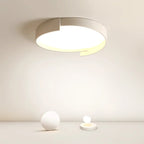 Arisha Modern Round Flush Mount Ceiling Light LED Double Layer