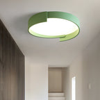 Arisha Modern Round Flush Mount Ceiling Light LED Double Layer