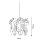 Elysia Glass Shade Pendant Light