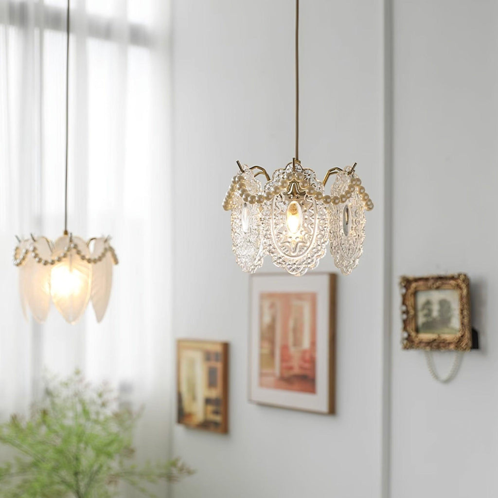 Elysia Glass Shade Pendant Light