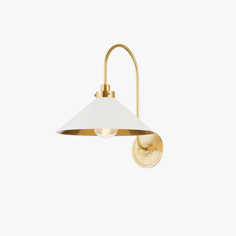 Helena Vintage Indoor Wall Lamp Brass